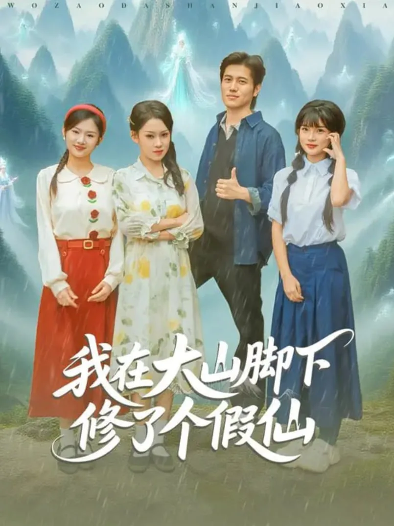 我在大山脚下修了个假仙海报