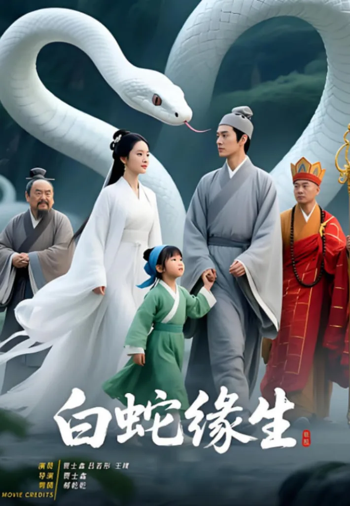 白蛇缘生海报