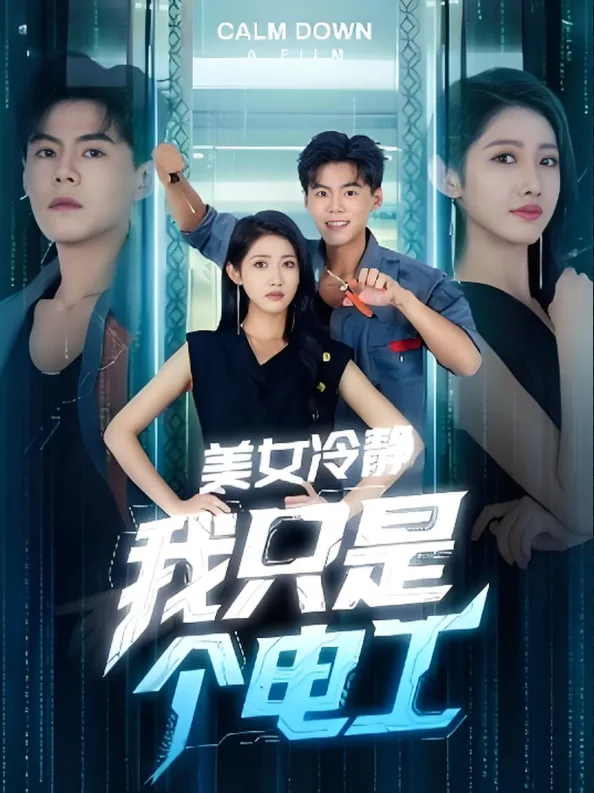 美女冷静我只是个电工海报