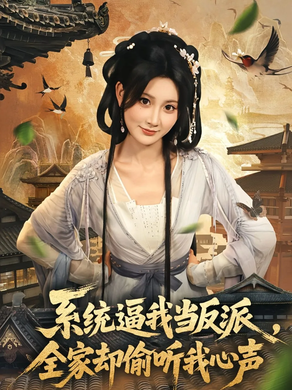 系统逼我当反派全家却偷听我心声海报